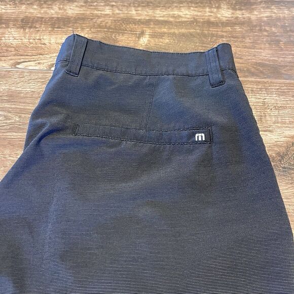 TRAVIS MATHEW Shorts Men 32 Gray Performance Golf Chino Stretch 10” Flat Front - Picture 2 of 9